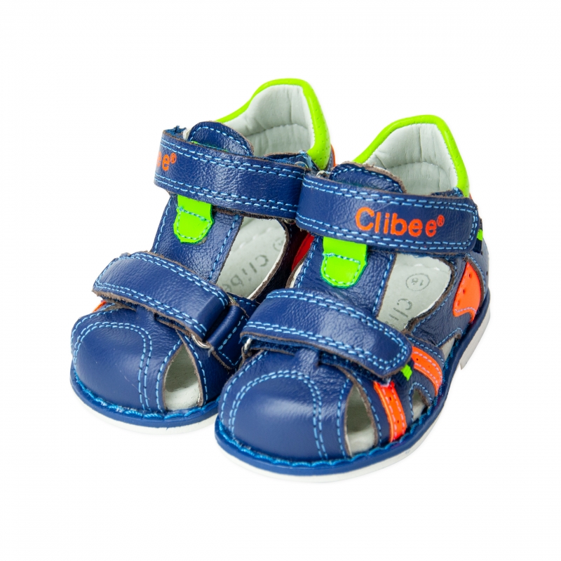 Sandale baieti Clibee Sandale cu copii | interior piele